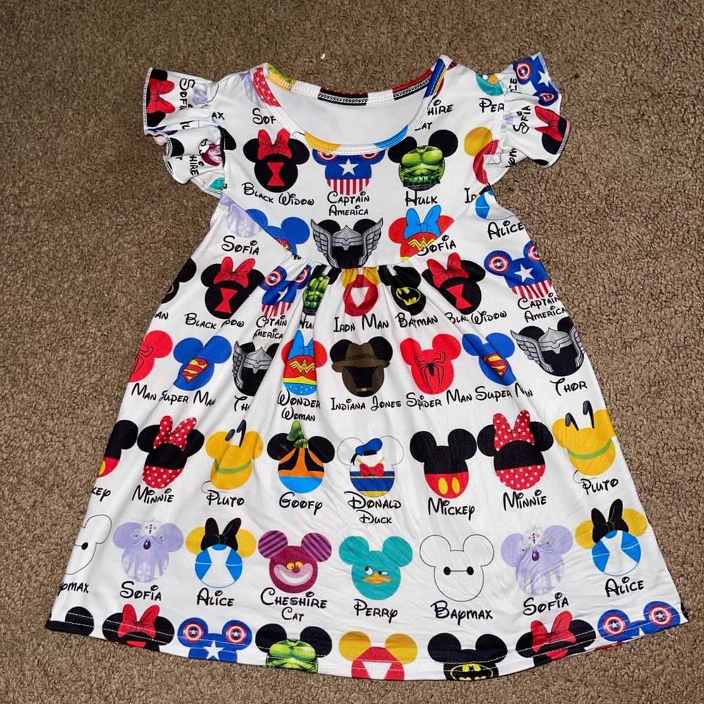 Disney character dress